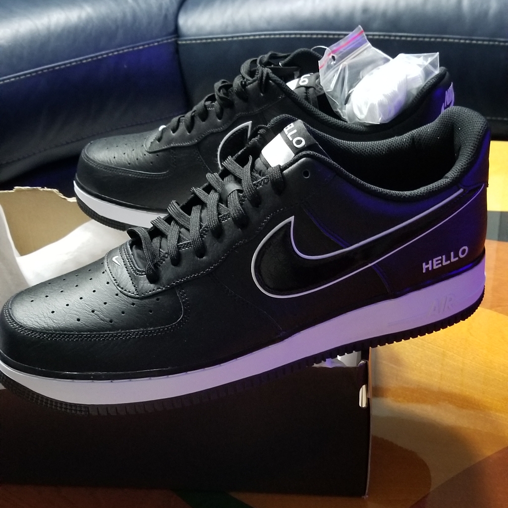 Nike Air Force 1 07 Lx Name Tags Brand New